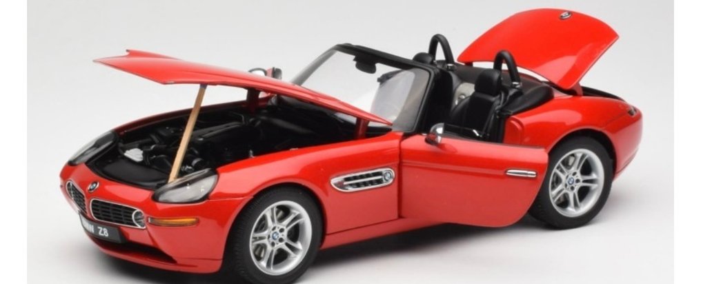Autoart 1:18 - Model car - BMW z8 - Full opening #1.0