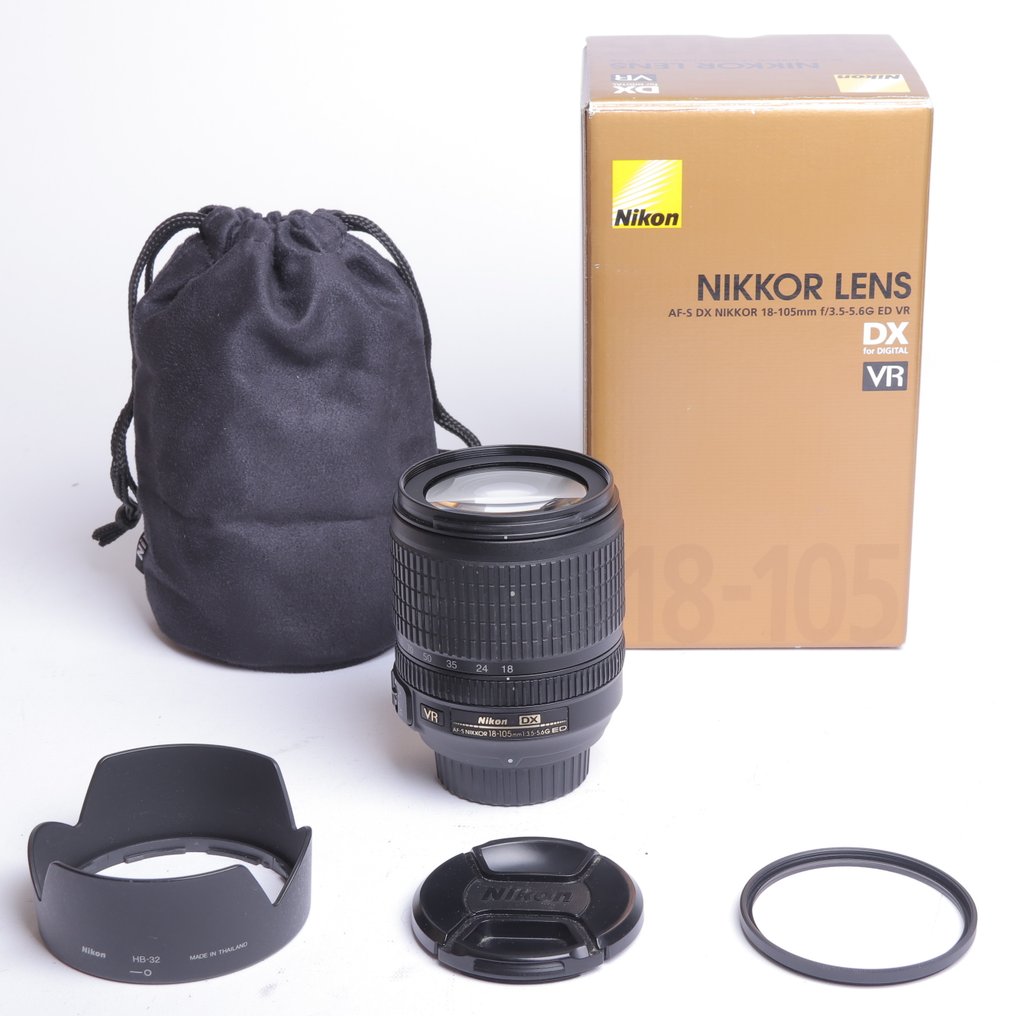 Nikon AF-S DX 18-105mm f/3.5-5.6G ED VR Zoomlens #1.0