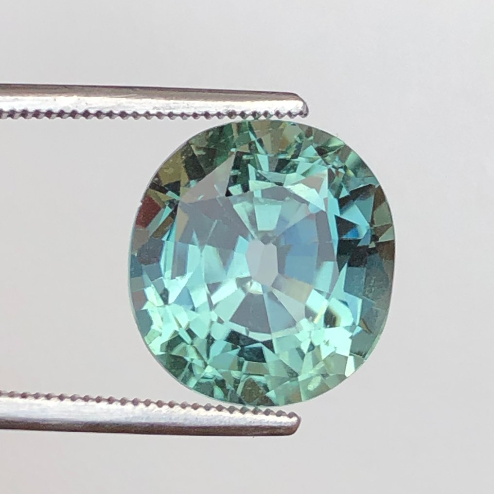 没有保留价 - 1 pcs  绿色, 蓝色 锂辉石  - 10.04 ct - 国际宝石研究院（IGI） #2.1