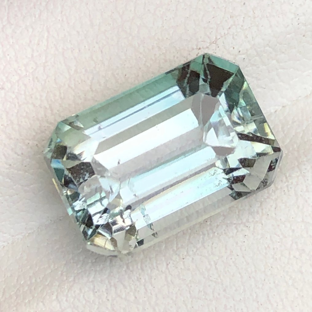 没有保留价 - 1 pcs  绿色, 蓝色 锂辉石  - 12.08 ct - 国际宝石研究院（IGI） #4.3
