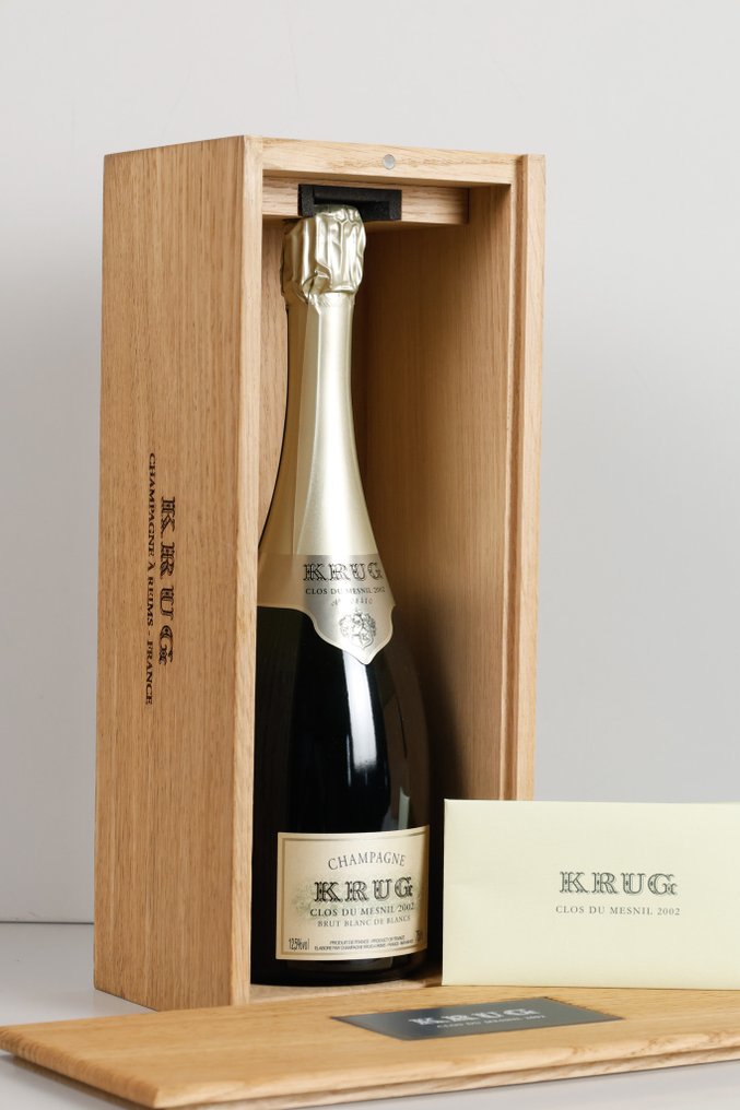 2002 Krug, Clos Du Mesnil - Champagne Blanc de Blancs - 1 Bottle (0.75L) #3.2