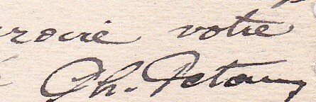 Philippe Pétain - Carte autographe signée - 1922 #3.2