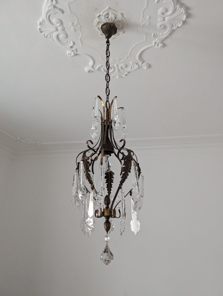 吊灯 - 水晶 - 青铜 #3.2