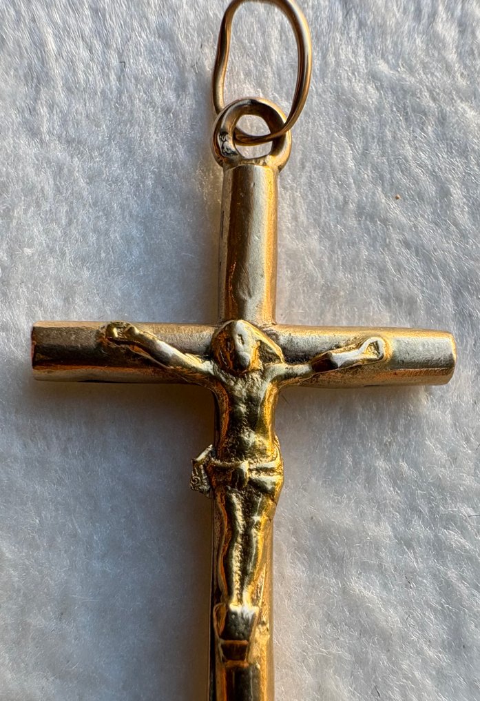 Ingen mindstepris - Kors vedhæng - 19,2 kt. Gulguld #3.2