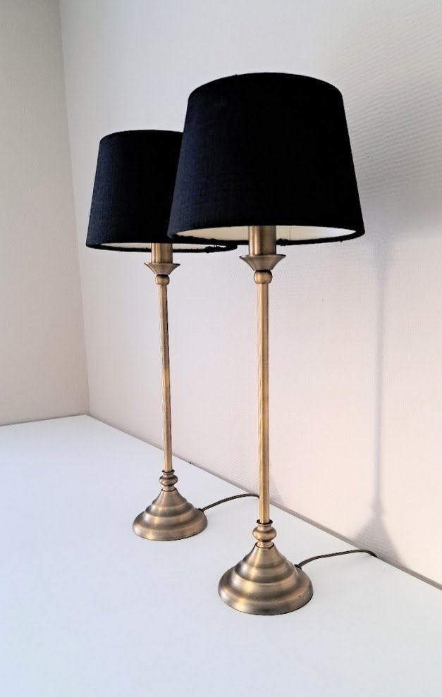 Επιτραπέζιο φωτιστικό (2) - Σετ λαμπτήρων - Μέταλλο #4.3