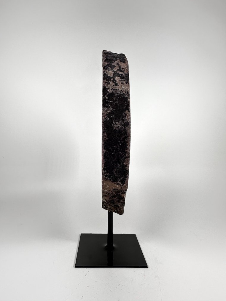 Αγκάτη με γεώδη κρύσταλλο σε βάση. Γαιώδης - Ύψος: 210 mm - Πλάτος: 150 mm- 1069 g #2.1