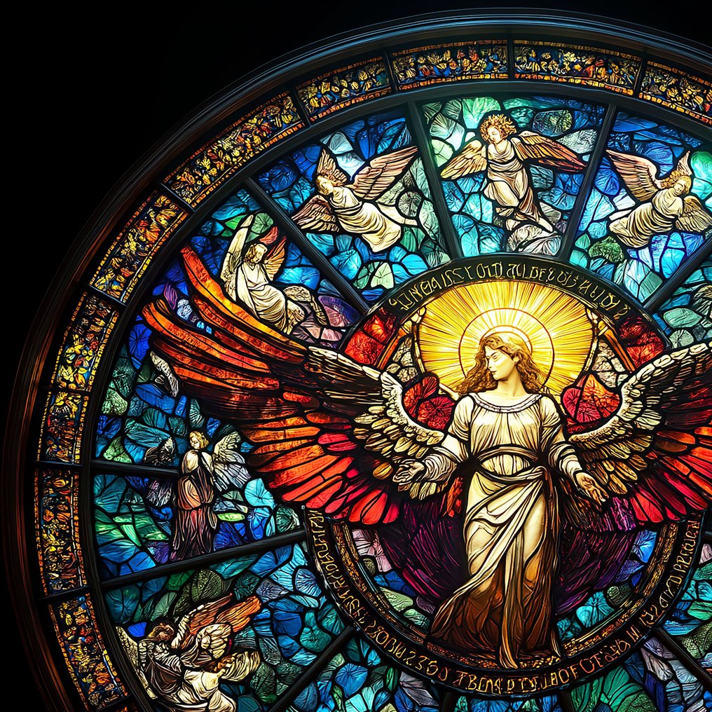 PLM-Art - Angel Vitraux Style XL #2.1