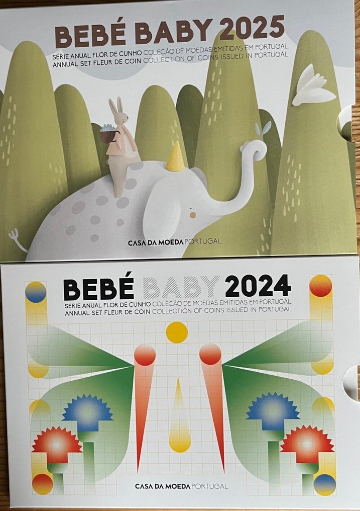 Portugal. Year Set (BU) 2009/2025 (4 sets) (Ingen reservasjonspris) #1.0