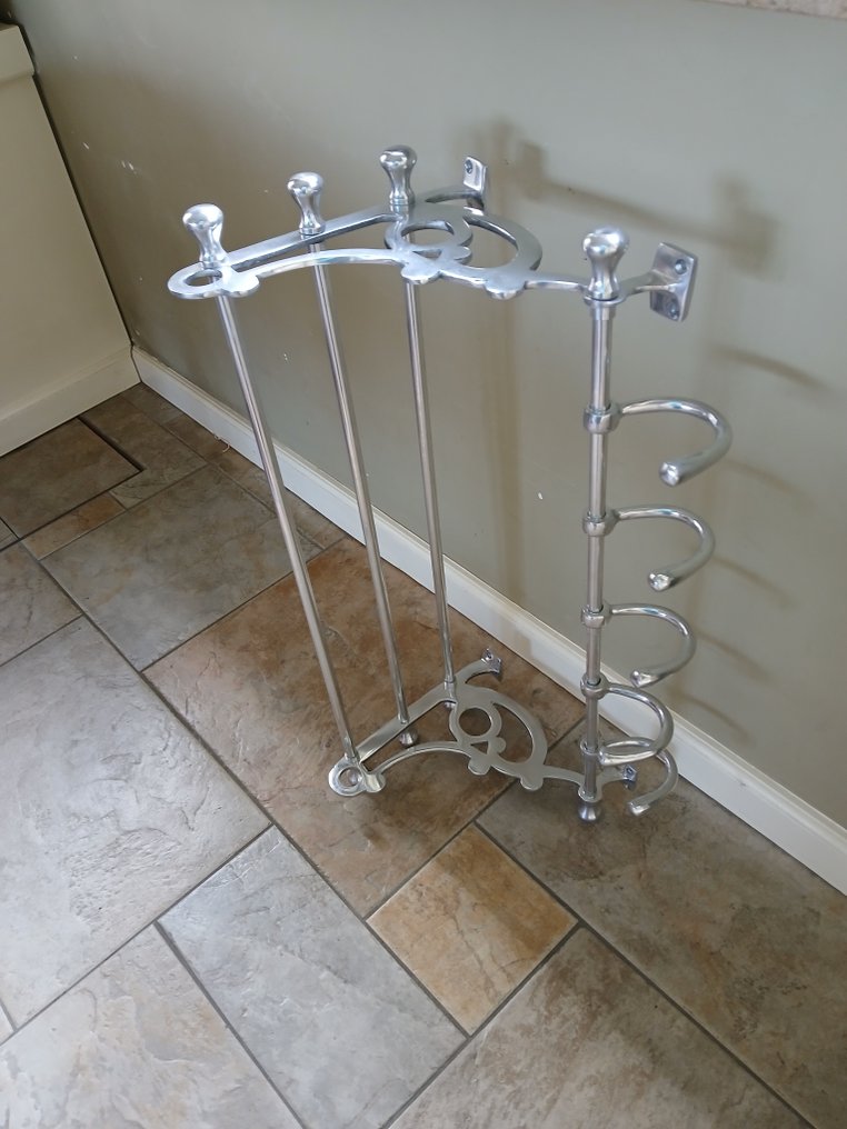 衣帽架 - 铝 - Art Deco 风格 #4.3