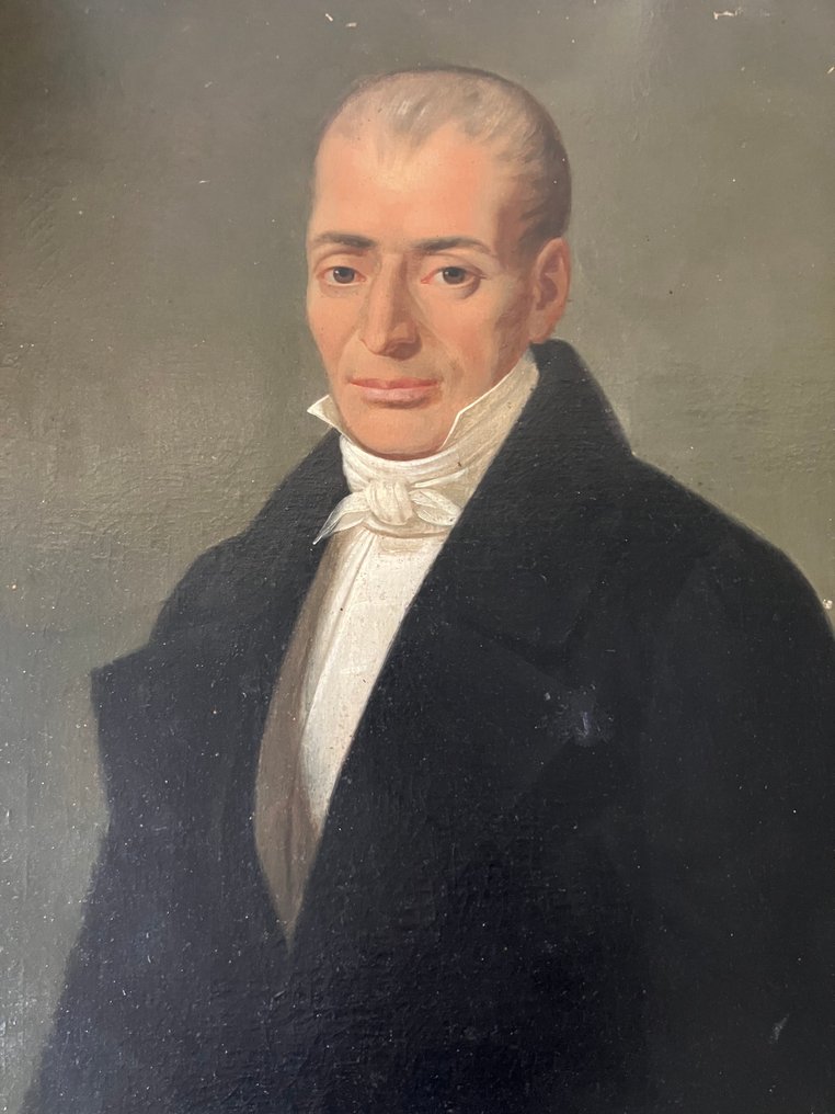 French school (XIX) - Portrait of a Nobleman #1.0