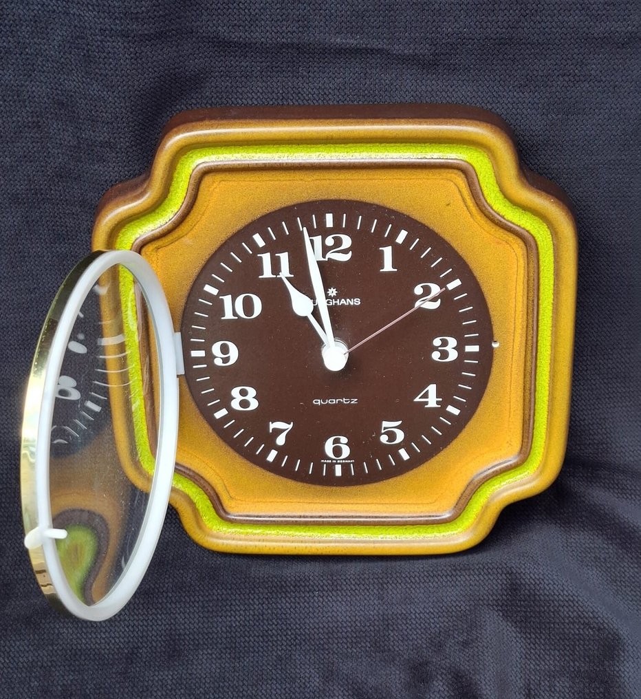 Ceas de perete -  Vintage Ceramică - anii '70 - Junghans #2.1