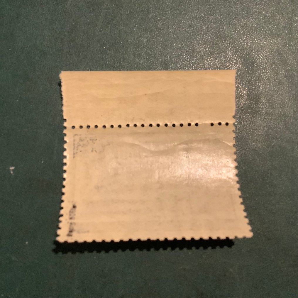 German Empire - Occupation of Russia (1914-1918) 1942 - Alexanderstadt: 1 cone with walling and proper centering - certified by Georg Buhler - Michel 15 #2.1