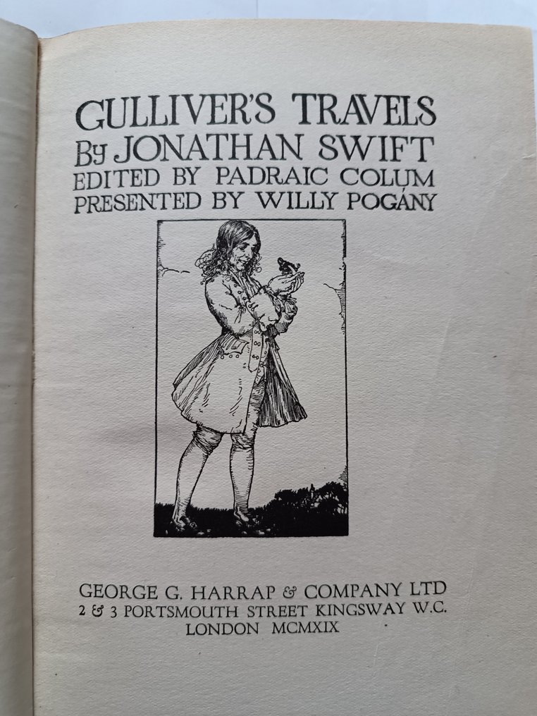 Jonathan Swift/Willy Pogany - Gulliver's Travels - 1919 #1.0