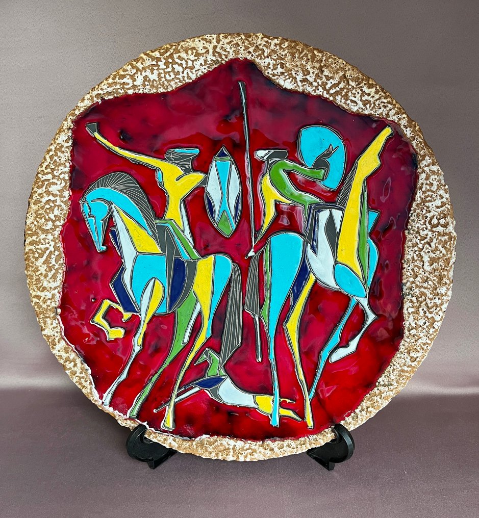 墙面装饰 - Atelier Serenissima - 圆 - 意大利 - 墙面板配有战士 #1.0