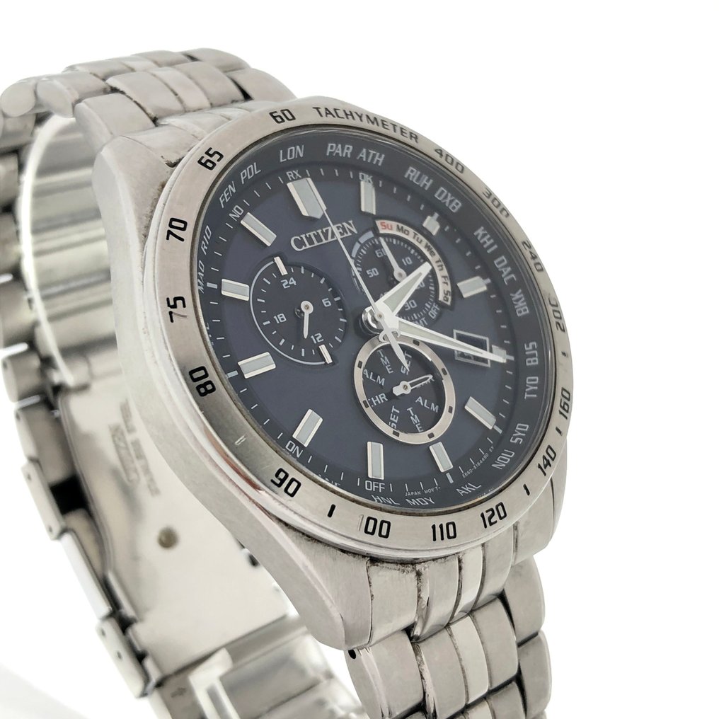 Citizen - Tachymeter Date - Zonder minimumprijs - 222050107 - Heren - 2000-2010 #2.1