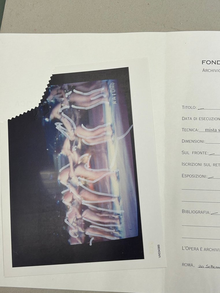 Mario Schifano (1934-1998) - Senza titolo #4.3