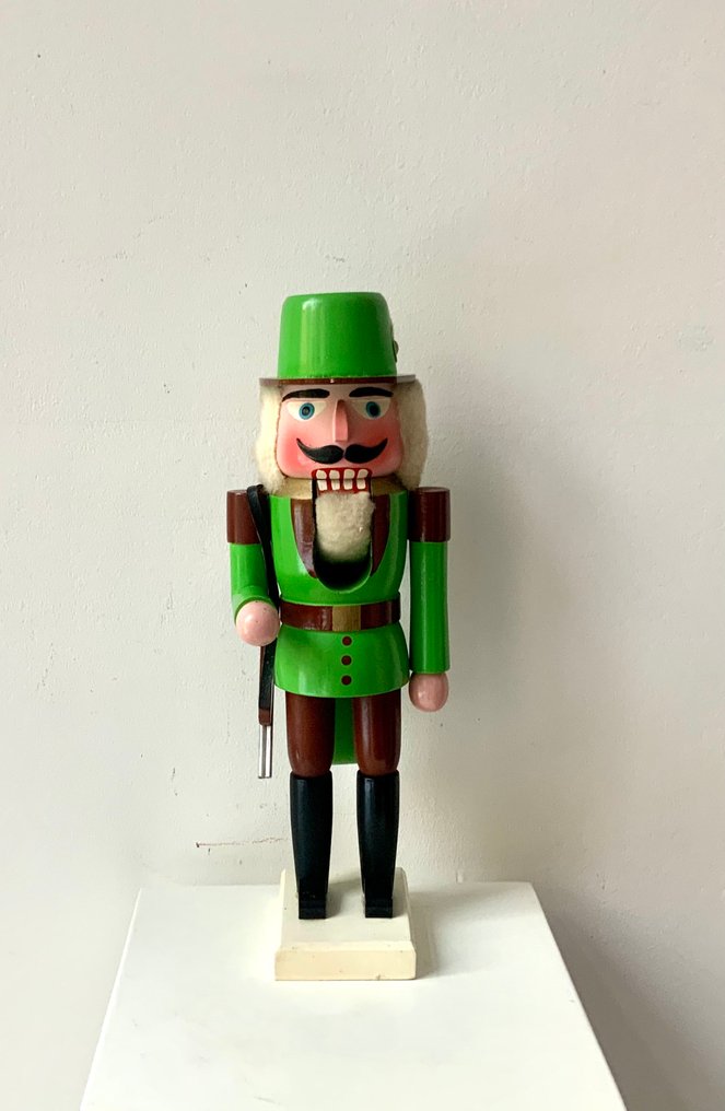 Christmas figurine - Forester - Wood - Nutcracker from the 1990s #1.0