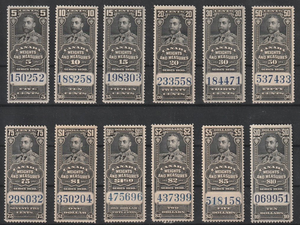 加拿大 1930 - 加拿大税务邮票 #2.1