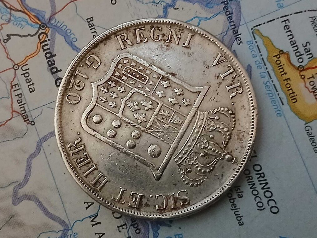 Regno delle due Sicilie - Ferdinando II - Piastra 120 grana 1831 - argento.  (Senza Prezzo di Riserva) #2.1