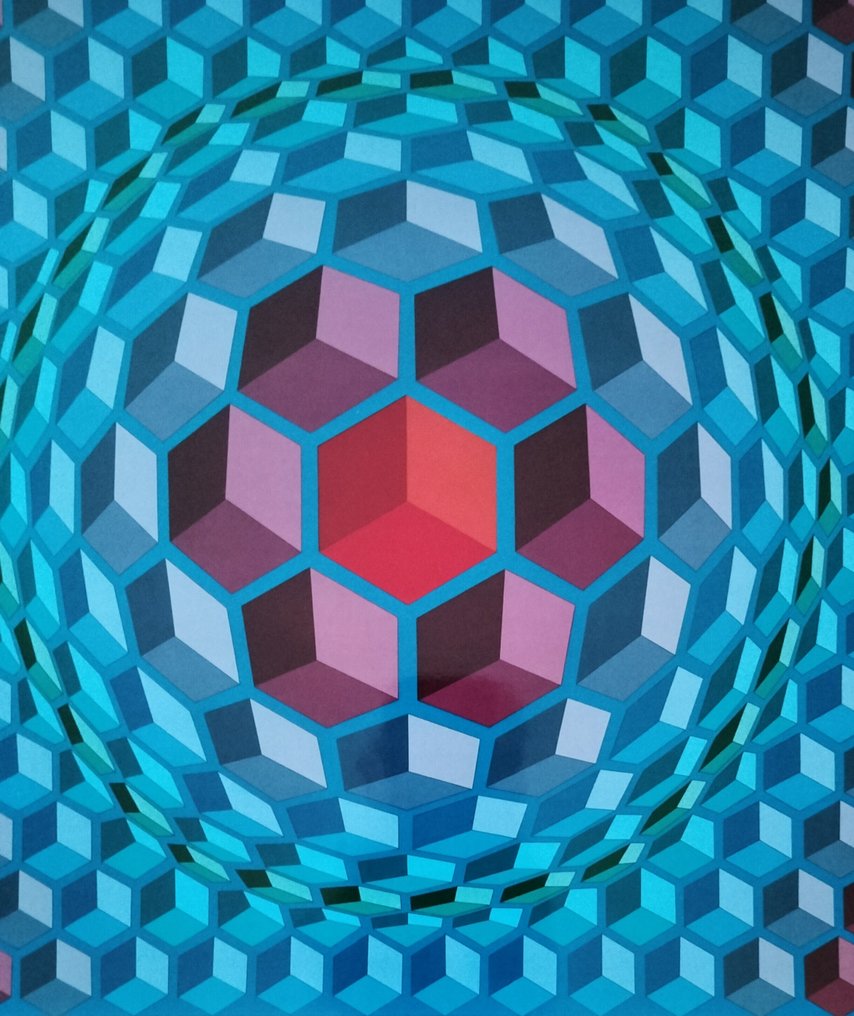 Victor Vasarely (1906-1997) (after) - Cheyt - MC- 4 #3.2