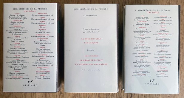 Henri de Montherlant - [Pléiade] Romans (Vol. 1 et 2) - Album Montherlant - 1975-1982 #2.1