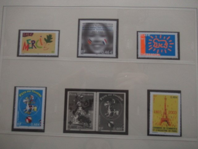 Franța 2003 - Superbă colecție de timbre și blocuri în foi SAFE. #4.3