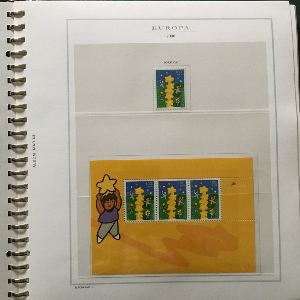 Europa  歐洲郵電管理委員會  - 漂亮的2000年至2009年欧洲CEPT新邮票收藏 #4.3