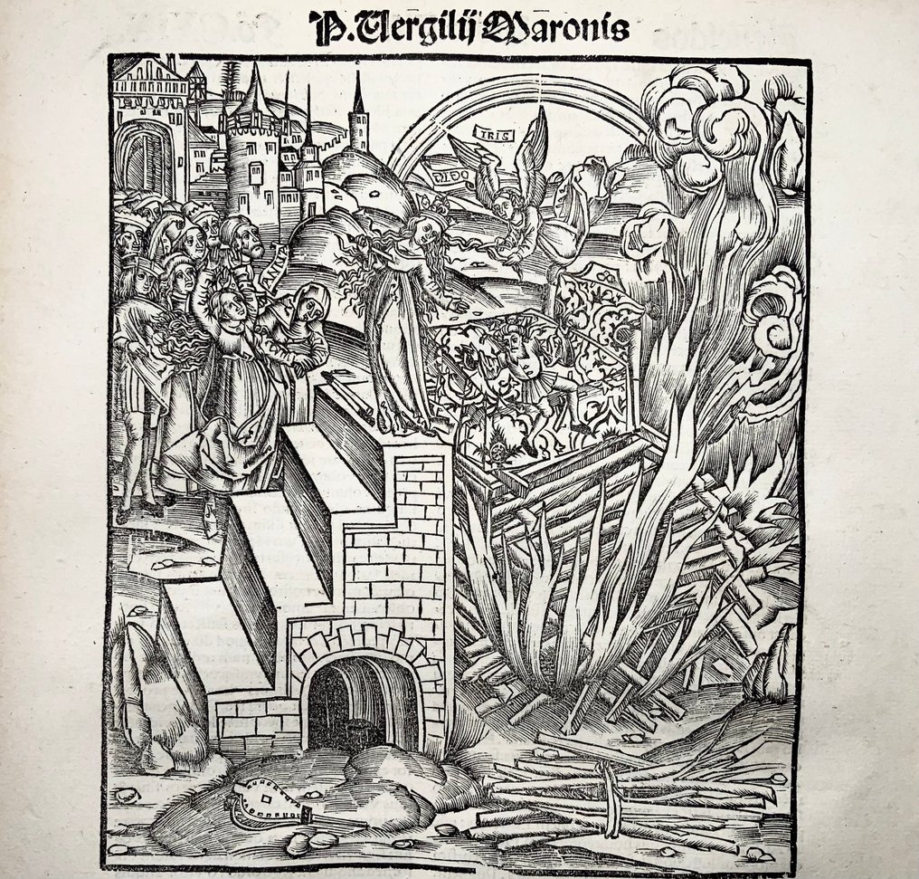 Master of Gruninger Workshop, Virgil - Aeneid - Death of Dido - 1517 #1.0