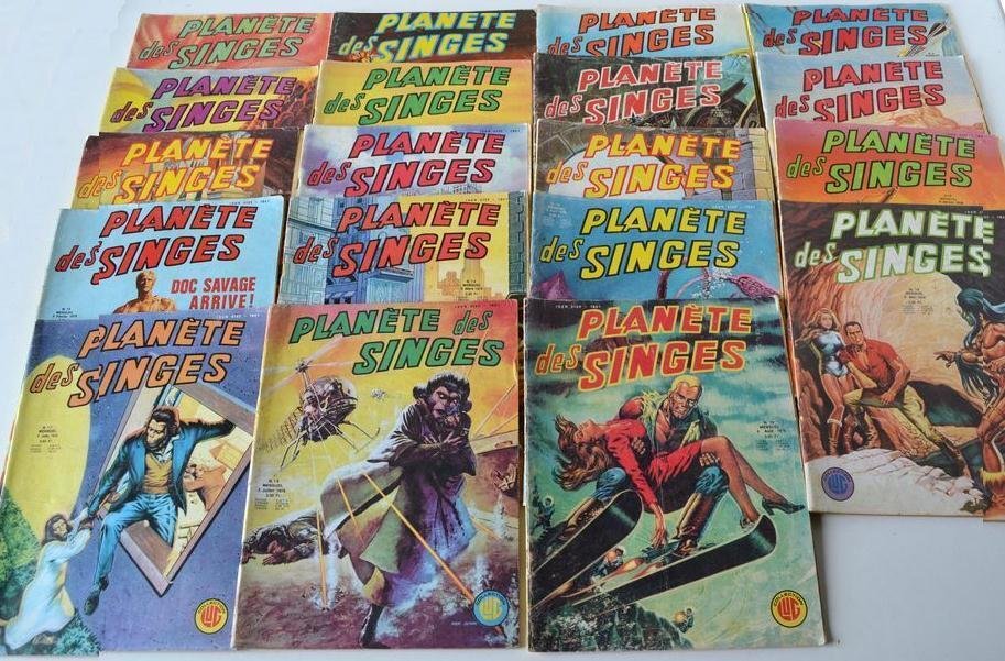 La Planète des singes (magazine) N°1 au N°19 - Collection complète - 19 Magazines - First edition - 1977/1978 #1.0