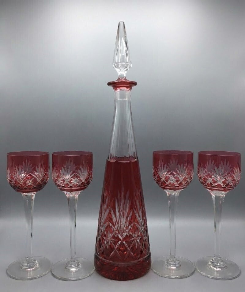 Saint Louis - Drinking set (5) - Massenet - Crystal #1.0