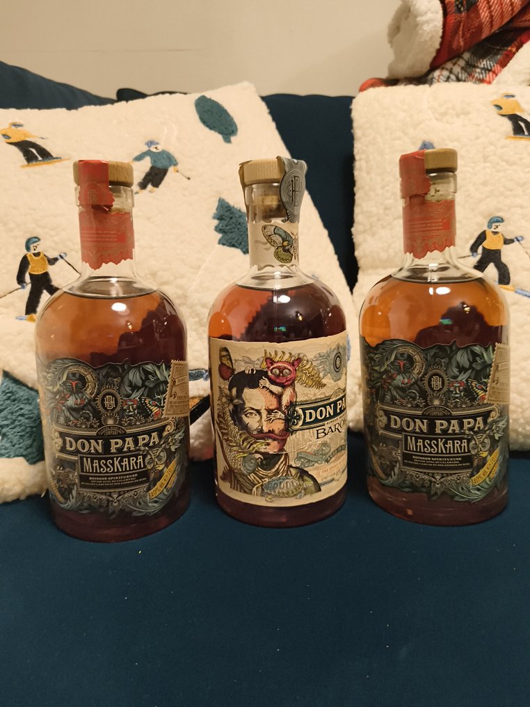 Don Papa - Masskara + Baroko  - 70厘升 - 3 瓶 #1.0