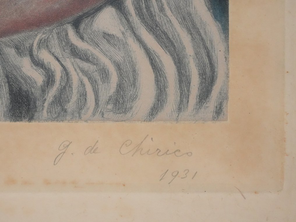 Giorgio De Chirico (1888-1978) - Mannequin métaphysique #2.1
