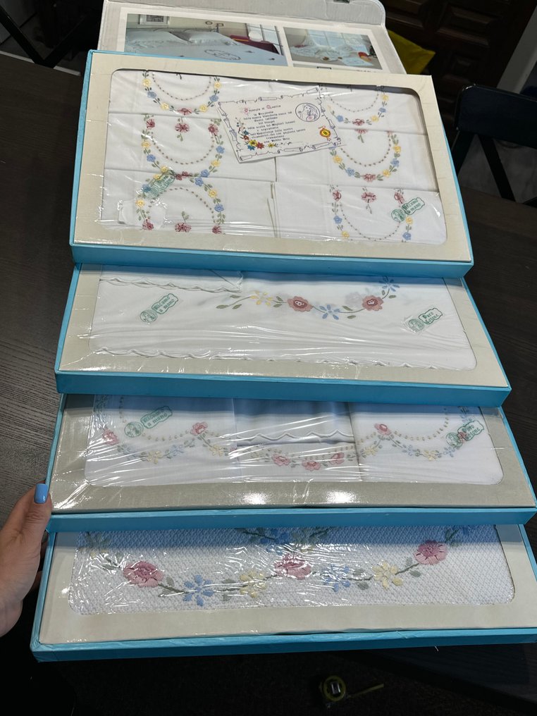 quatris - Bed sheet (24)  - 1 cm - 1 cm - Linen set #1.0