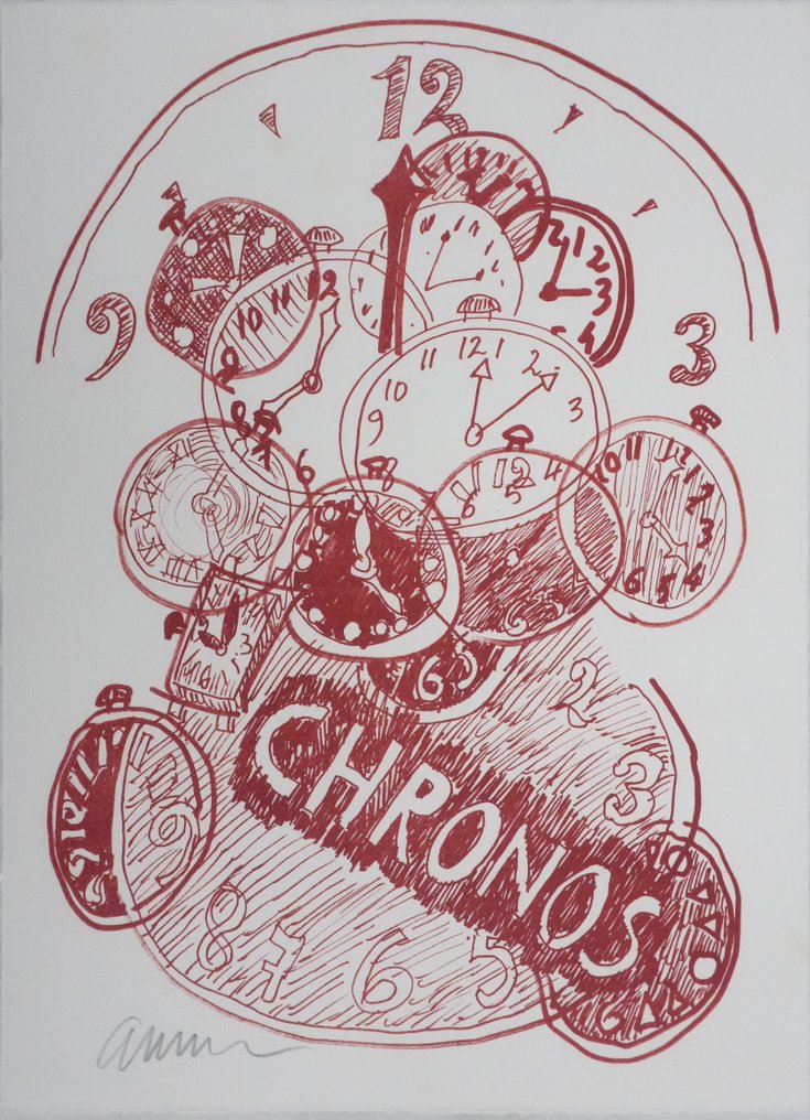 Fernandez Arman (1928-2005) - Le temps comme il passe #1.0