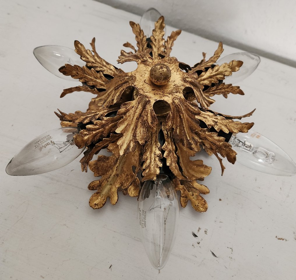 Banci Firenze - Φωτιστικό οροφής - Gold plated, Σίδερο - χειροποίητη πολυτέλεια #1.0