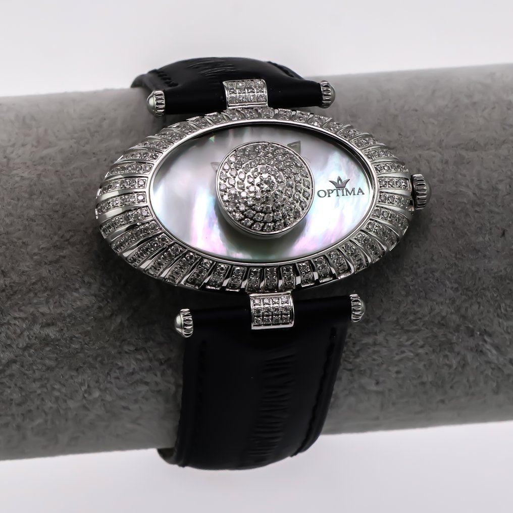 Optima - Diamond Swiss Watch - OSL220-SL-D-7 - Senza Prezzo di Riserva - Donna - 2010-2020 #1.0