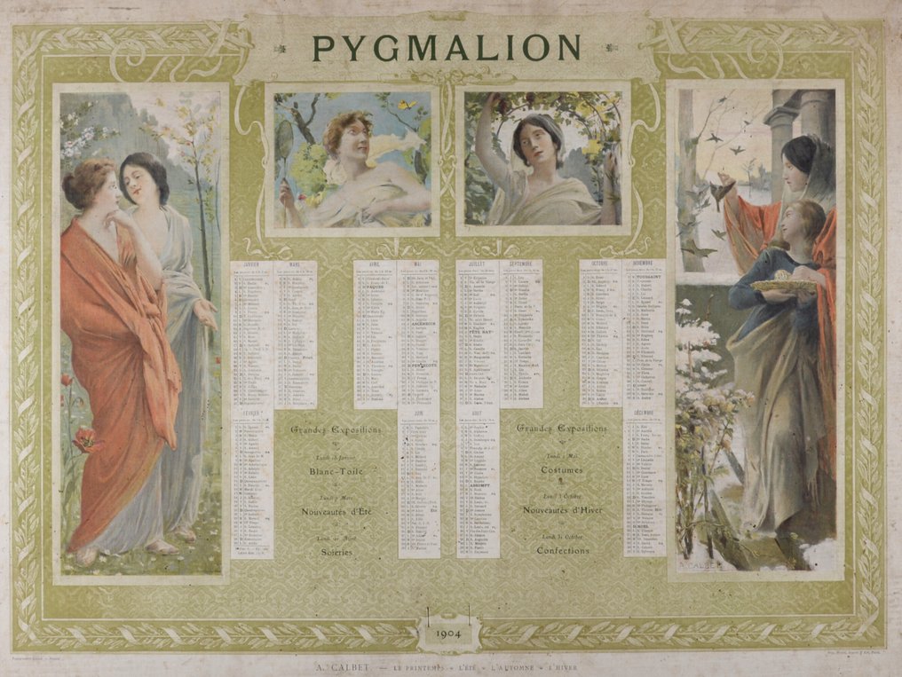 Antoine Calbet (1860-1942) - Pygmalion #2.1