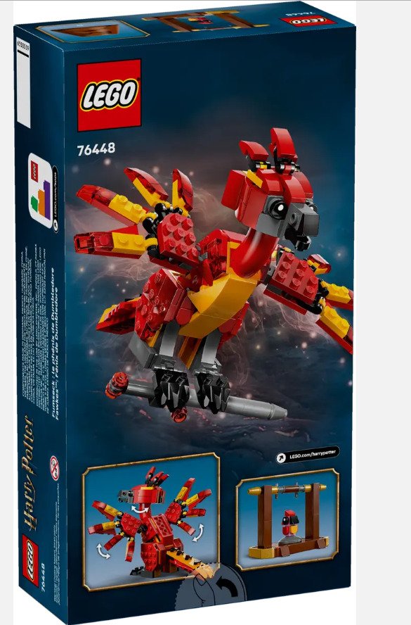 LEGO Set - 76448 - Harry Potter - Fawkes: Dumbledore's Phoenix #4.3