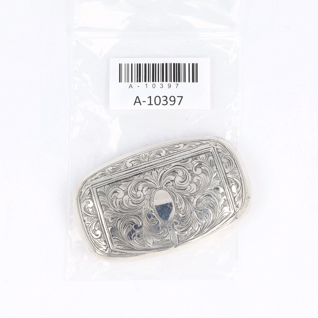 J. Niekerk / Alfredo Ridi - Snuff box - .925 silver #4.3