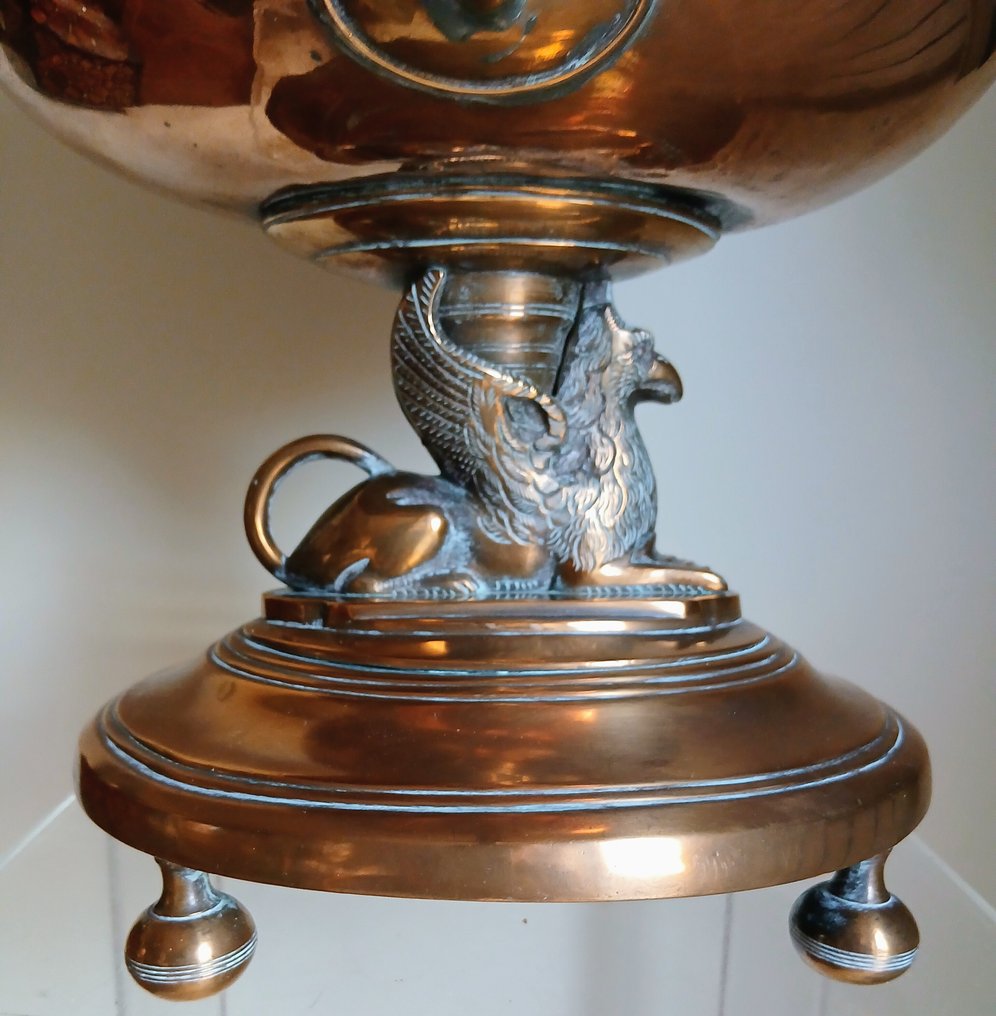 Samovar - Copper, Iron, Brass - Victorian tea samovar #2.1