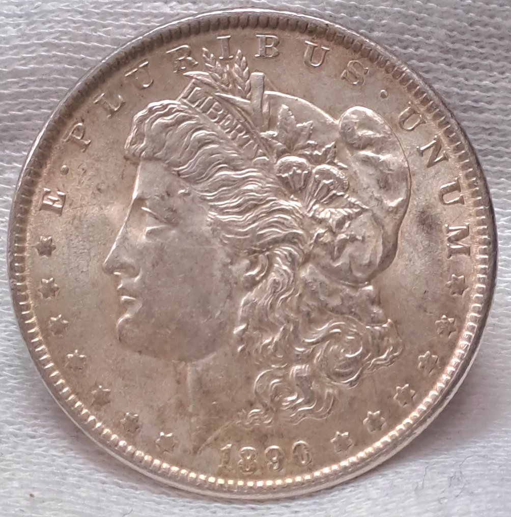 Ηνωμένες Πολιτείες. Morgan Dollar 1890  (χωρίς τιμή ασφαλείας) #1.0