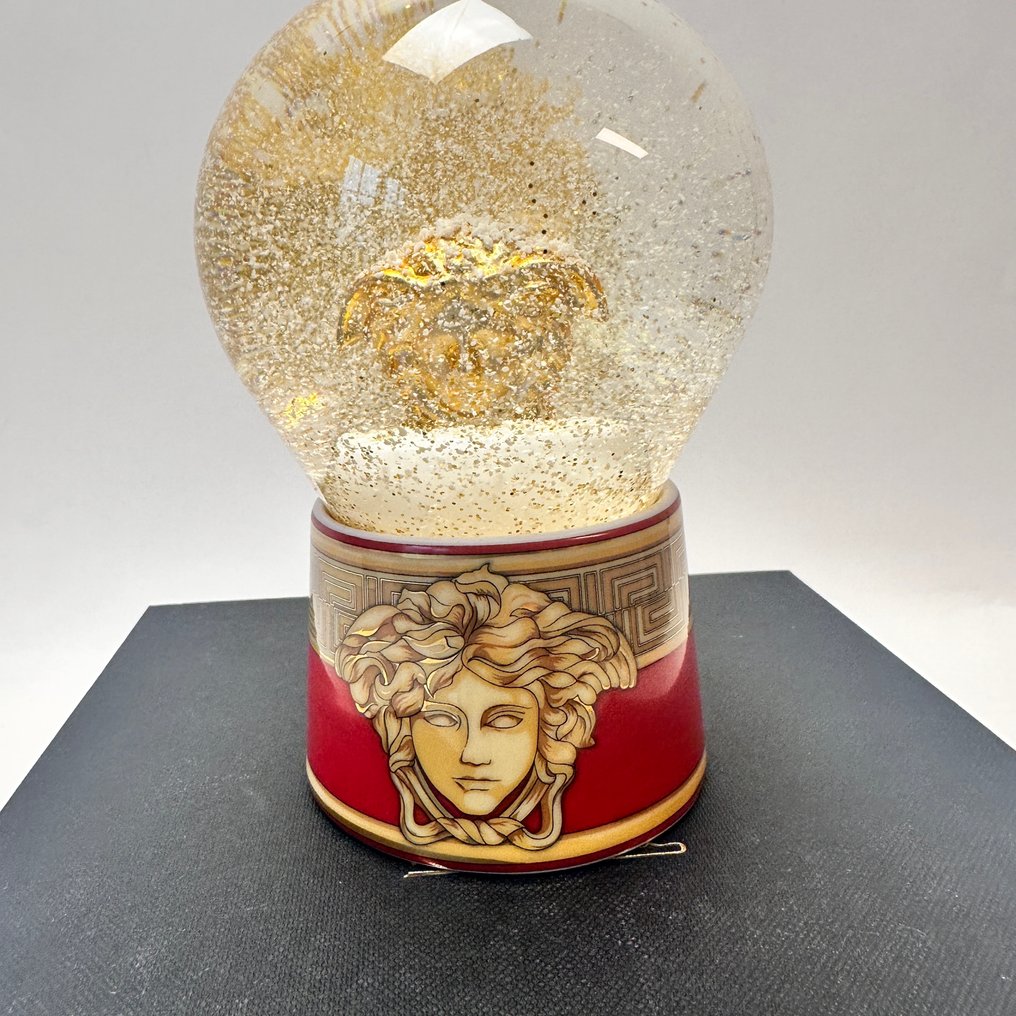 Versace - Rosenthal - 雪景球 Medusa Amplified Golden Coin - 德國 #3.2
