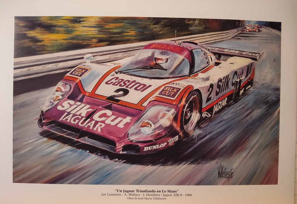 José María Villafuerte - Autos Ingleses en las 24 horas de Le Mans #3.2