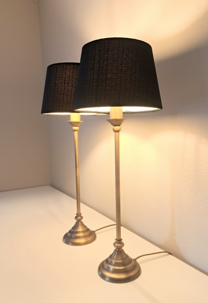 Επιτραπέζιο φωτιστικό (2) - Σετ λαμπτήρων - Μέταλλο #3.2