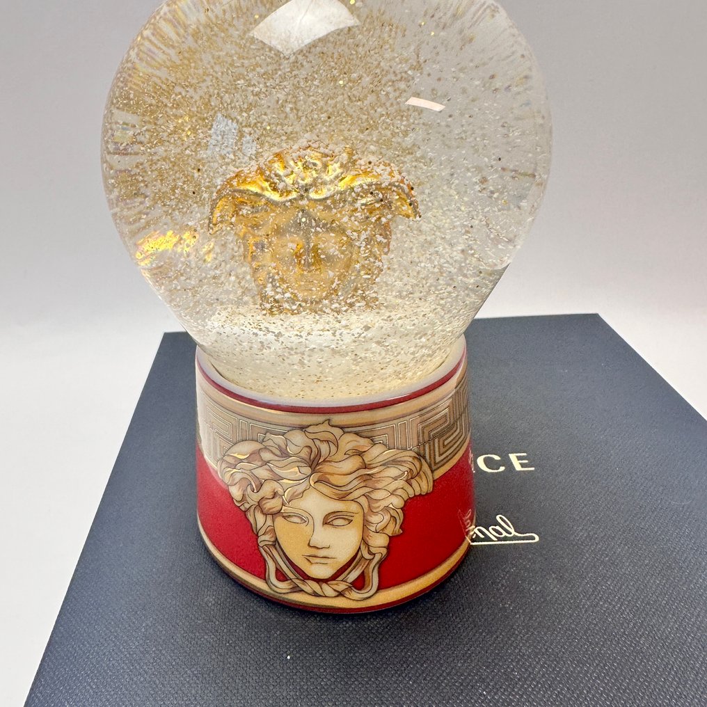 Versace - Rosenthal - 雪景球 Medusa Amplified Golden Coin - 德國 #1.0