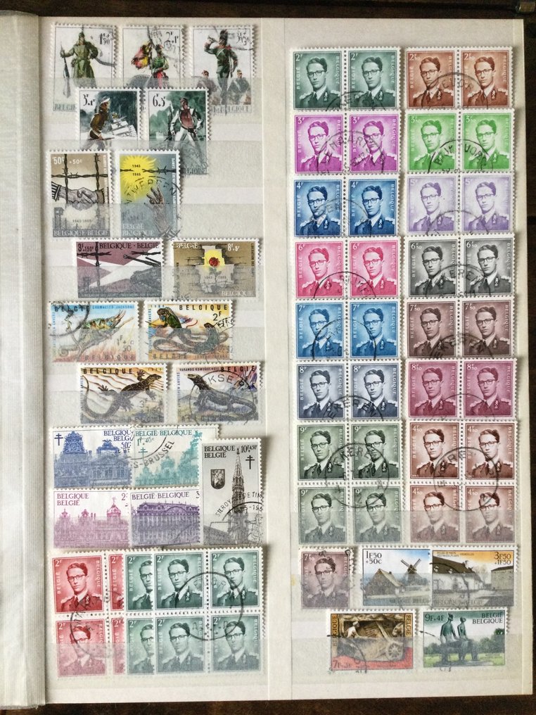 Belgio 1928/2023 - Libro di inserzioni Belgio timbrato (dal 1928 a tempi recenti) - OBP/OCB #3.2