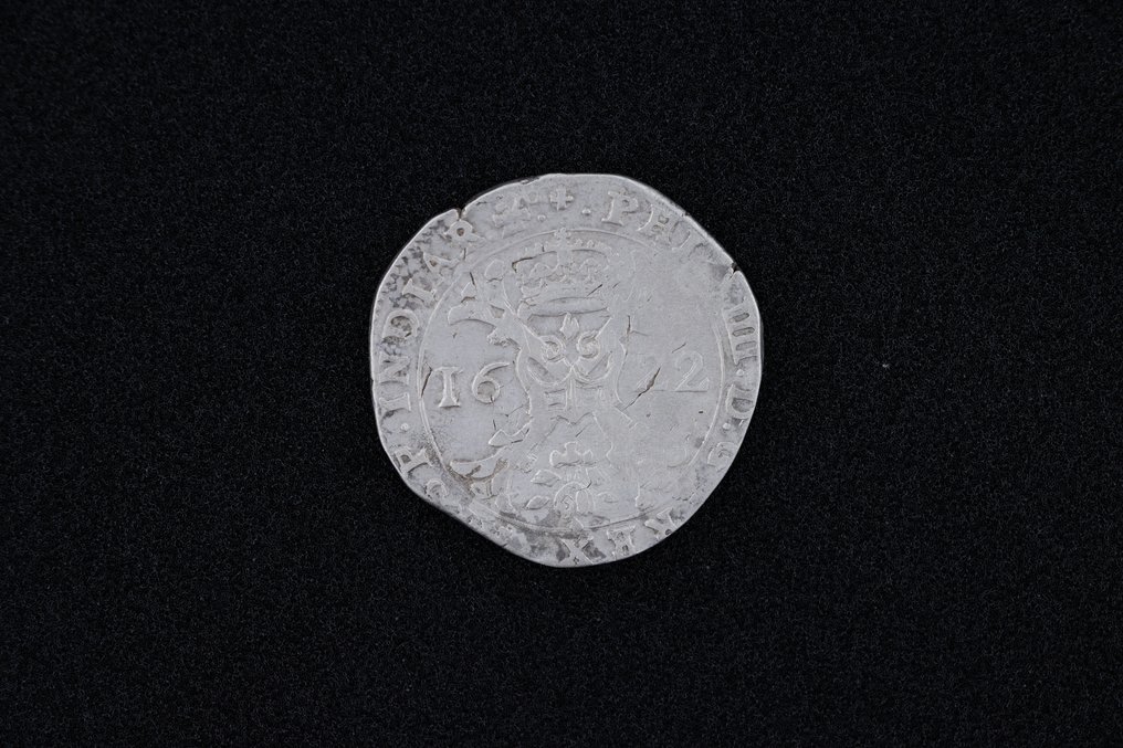 Frankrijk. Filippo IV (1621-1665). Patagon #1.0