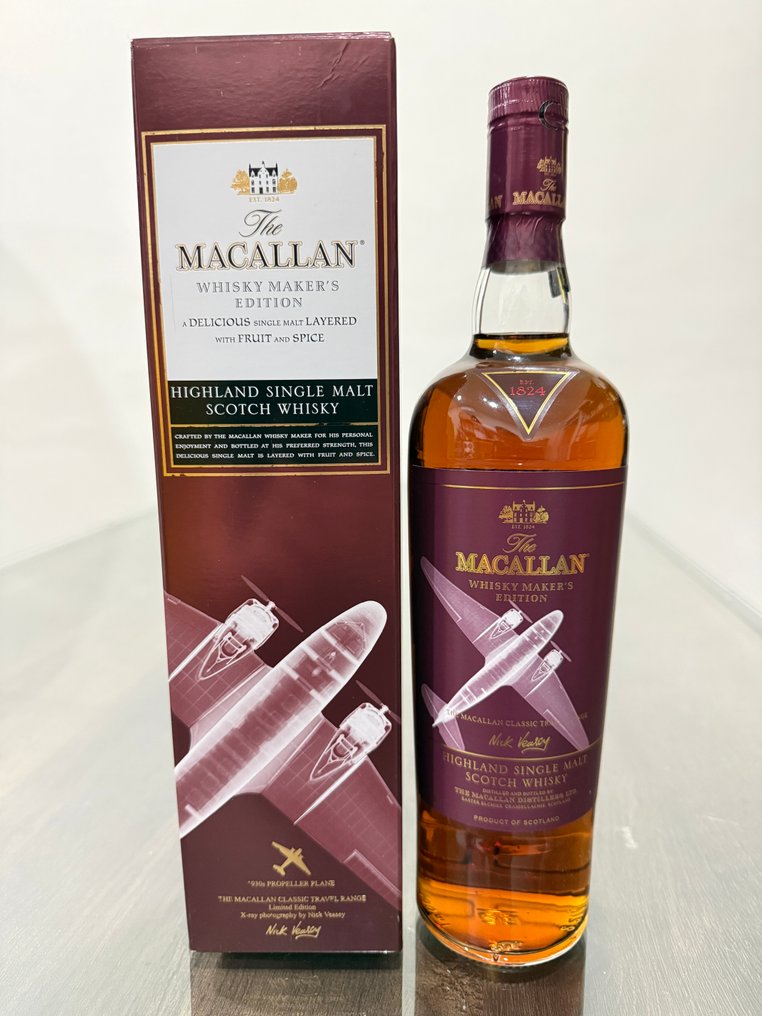 Macallan Whisky Maker's Edition 1930s Propeller Plane  - 700ml #1.0