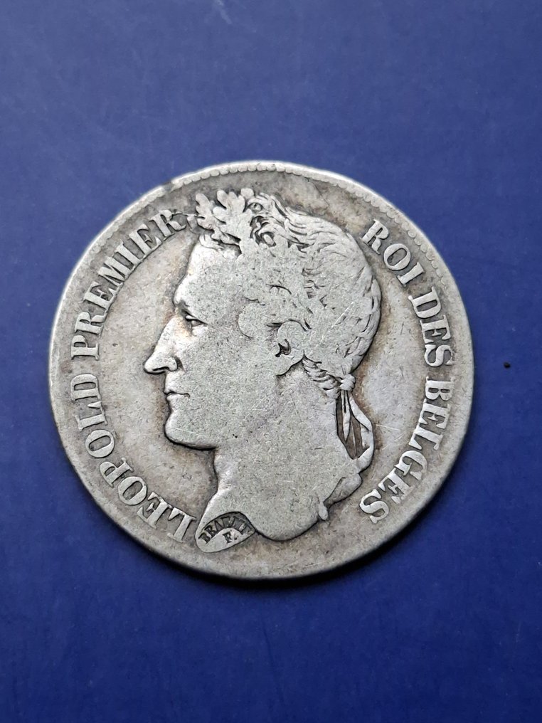 比利時. 利奧波德一世. 2 Francs 1835 Positie A \\\  (Morin 17c) #1.0