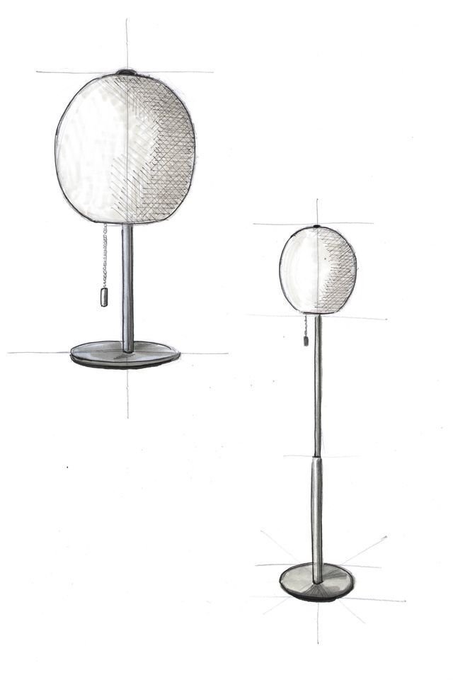 Halo Design - 落地燈 - 错误的落地灯 – 哑光灰/乳白玻璃 - 金屬, 玻璃 #4.3